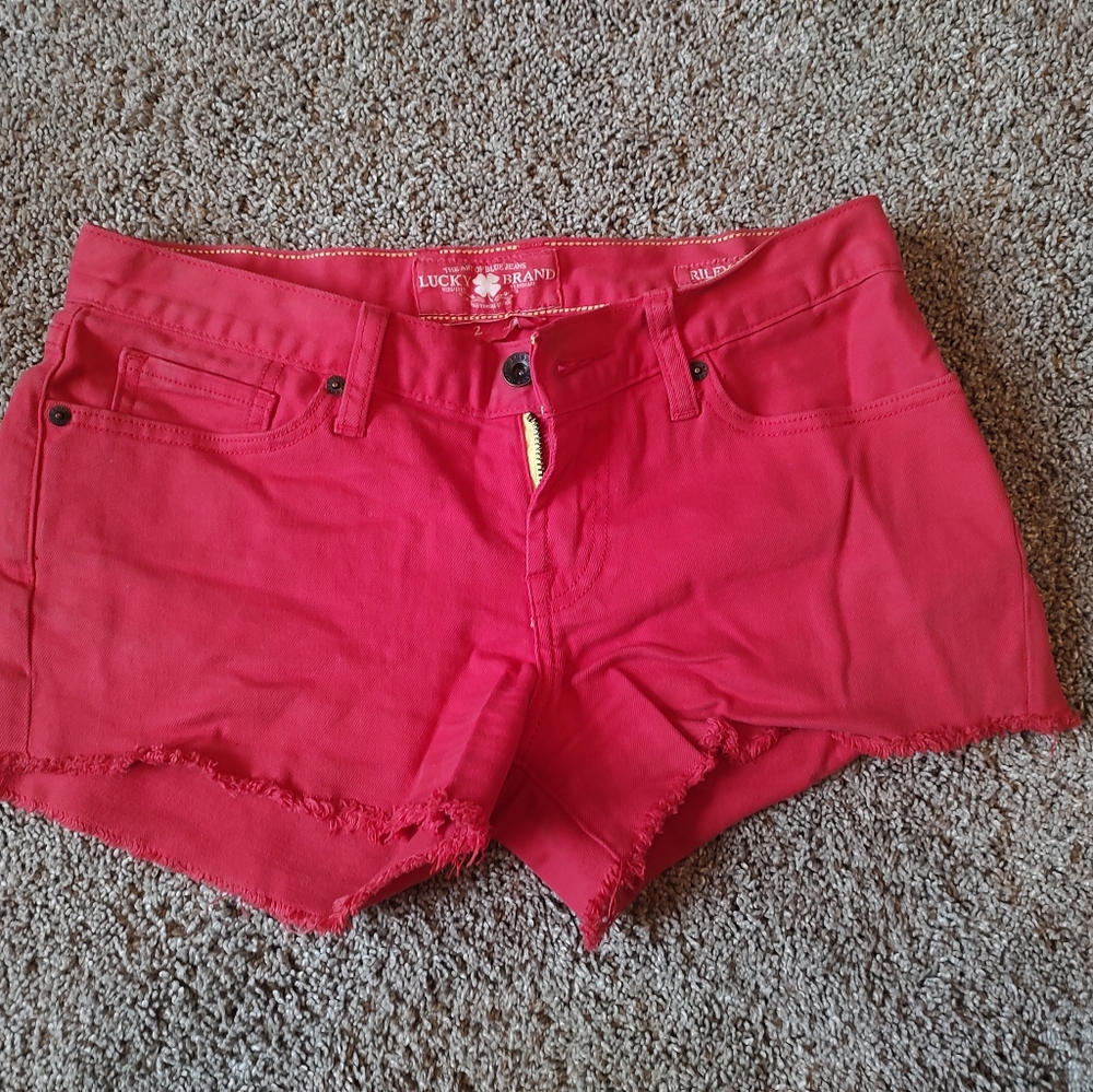 Lucky Brand jean shorts size 2